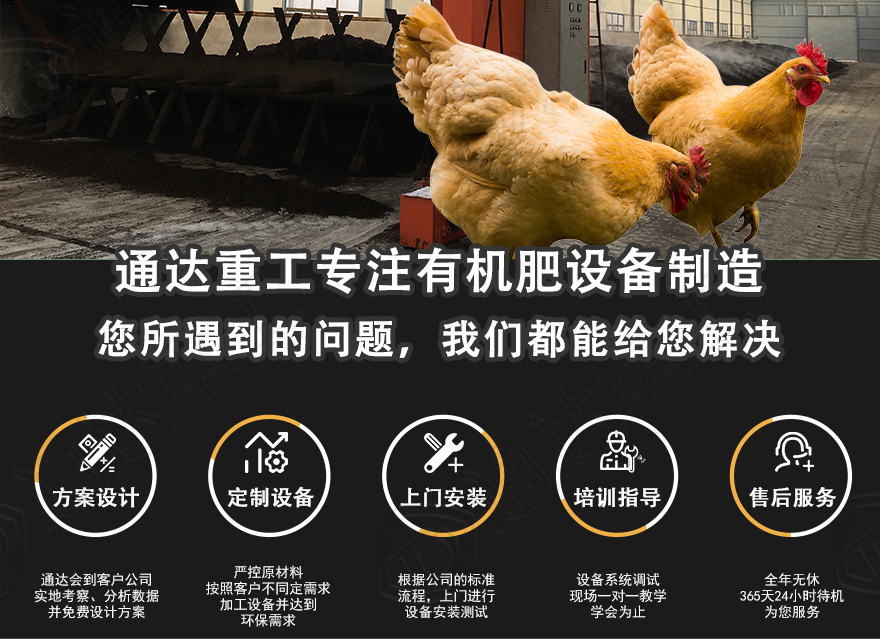 雞糞有機肥生產線